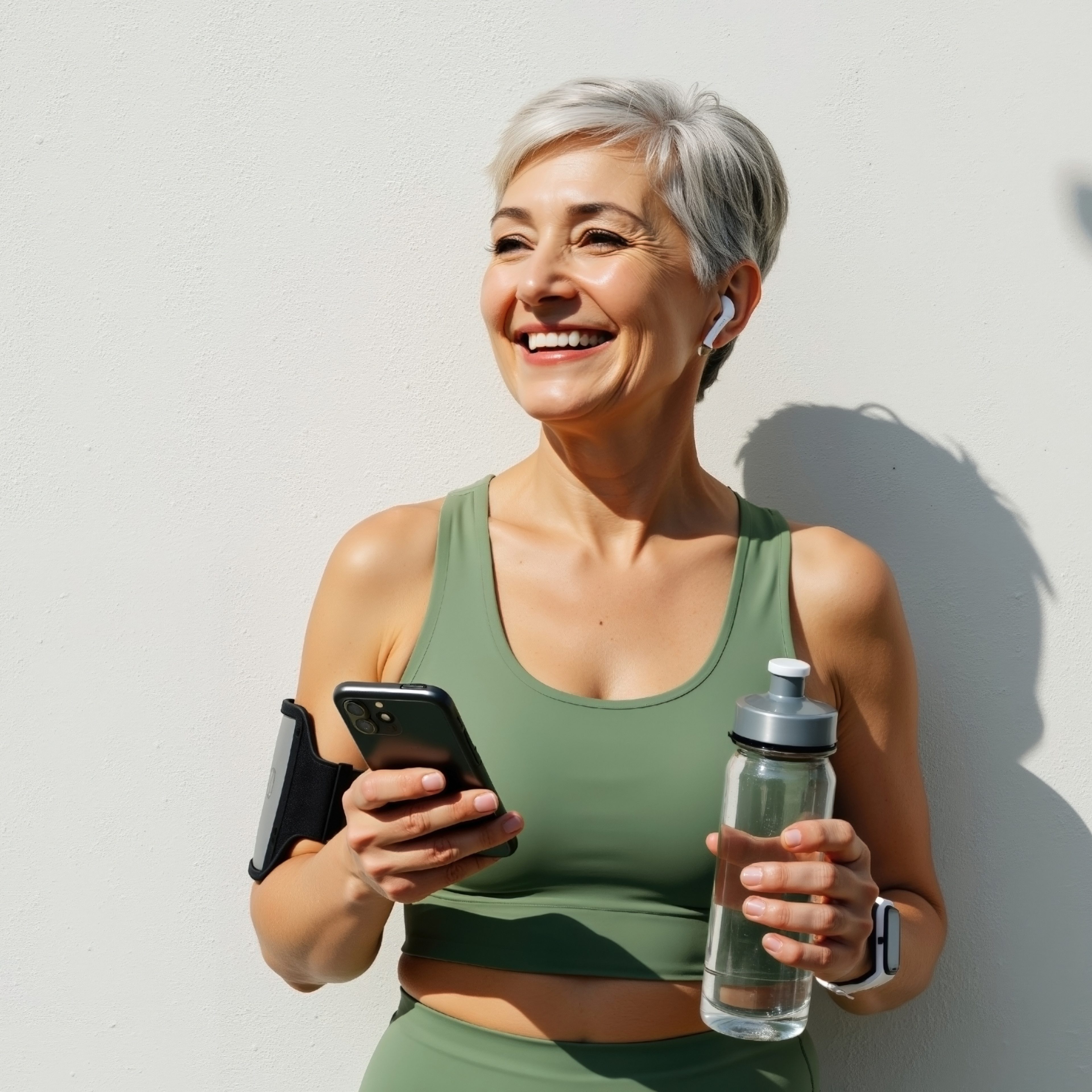 Woman on a laptop at home during her initial weight loss consultation.